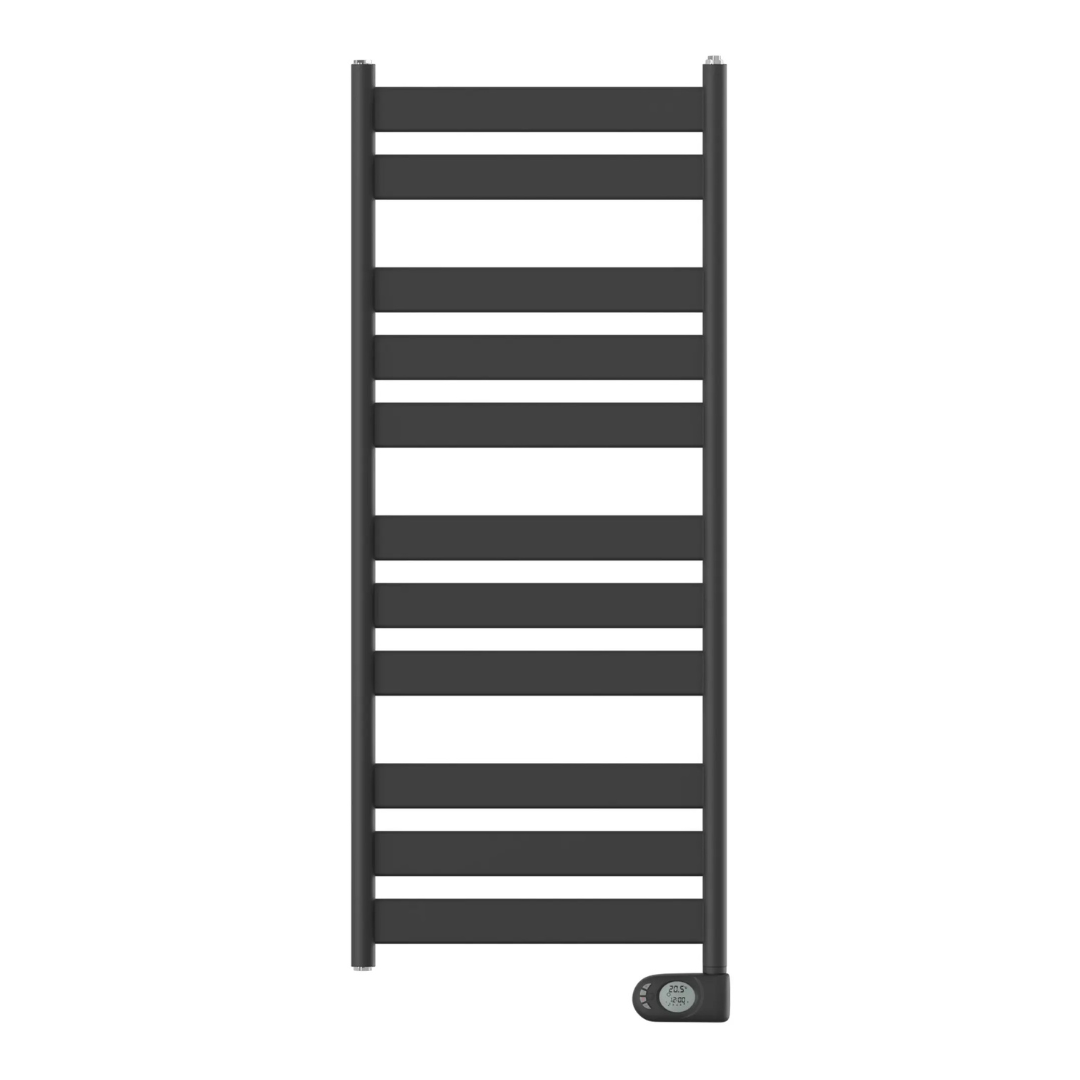 Adax Wave elektrischer Handtuchheizkörper 300 - 750 Watt Schwarz