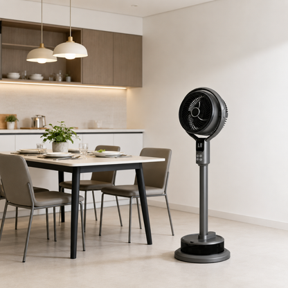 Nebelventilator mit Fernbedienung, Timer und Luftbefeuchter