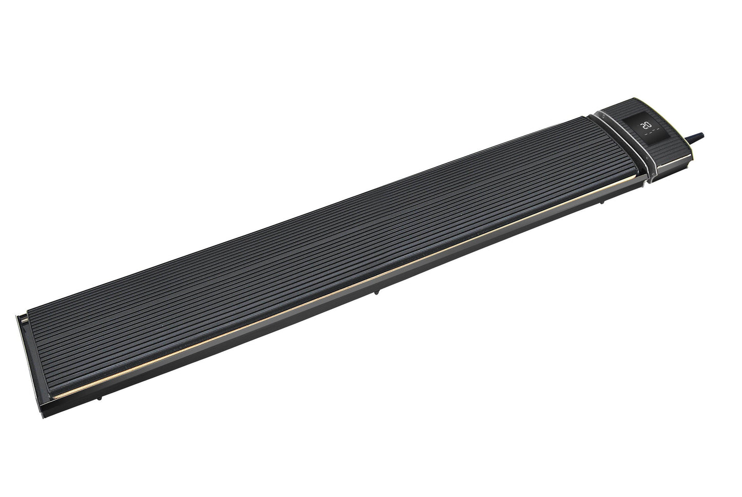 Zweite Wahl - WiFi-Infrarot-Terrassenheizstrahler Black Heater 1.800 - 2.400 Watt - 1.800 Watt