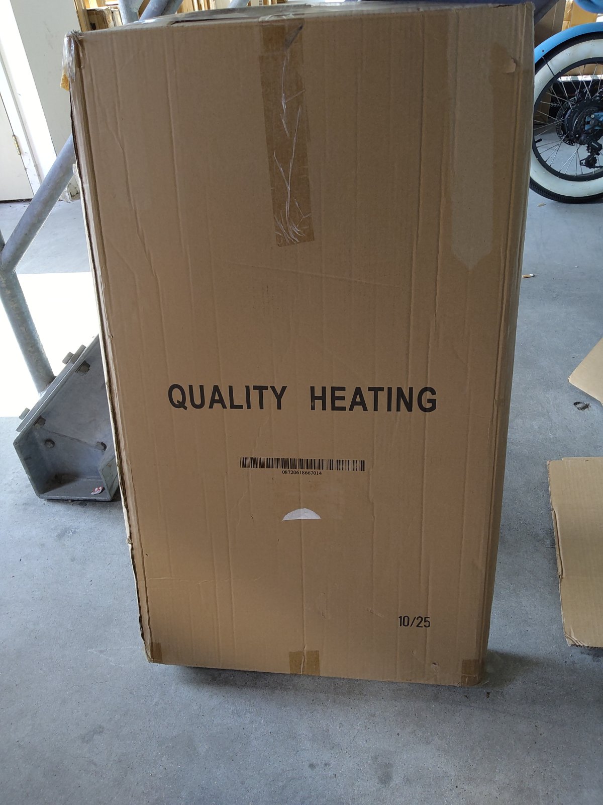 Zweite Wahl - Teppichheizung 180 x 200 mit Steuergerät und Timerfunktion - Teppichheizung 180 x 200 mit Steuergerät, 480 Watt
