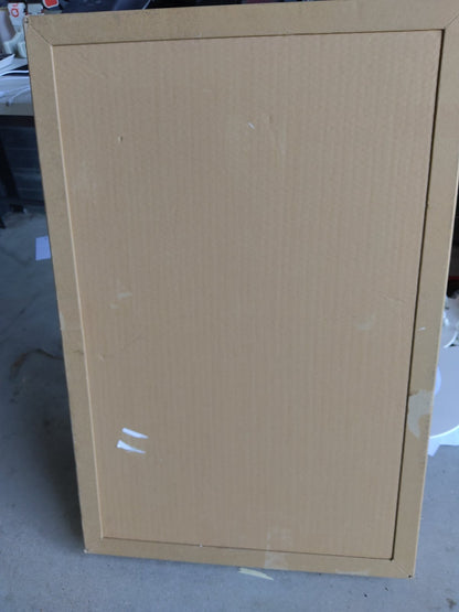 Zweite Wahl - Wandspiegel asymmetrisch, organische LED-Beleuchtung und Antibeschlag-Funktion, 100 cm breit und 65 cm hoch - Standard