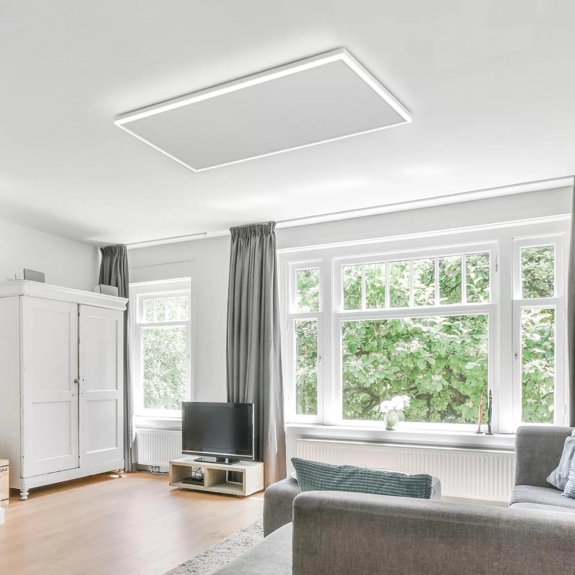 Zweite Wahl - QH-HL Serie Infrarotpaneel mit LED-Beleuchtung 63 x 128 cm - 840 Watt - Default