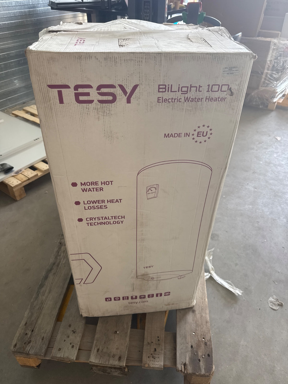 Zweite Wahl - Tesy - Elektro-Warmwasserspeicher 100 Liter Bi-Light - Standard