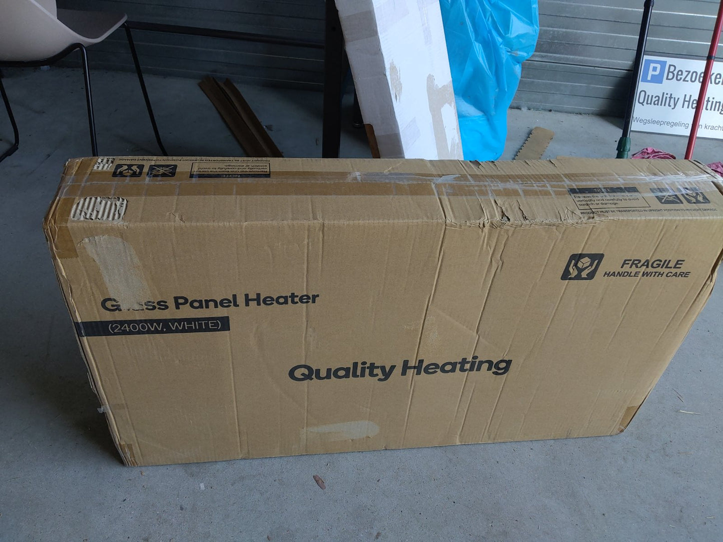 Zweite Wahl - Quality Heating - Élégance WiFi - Élégance - 83 x 45 cm - 2.400 Watt