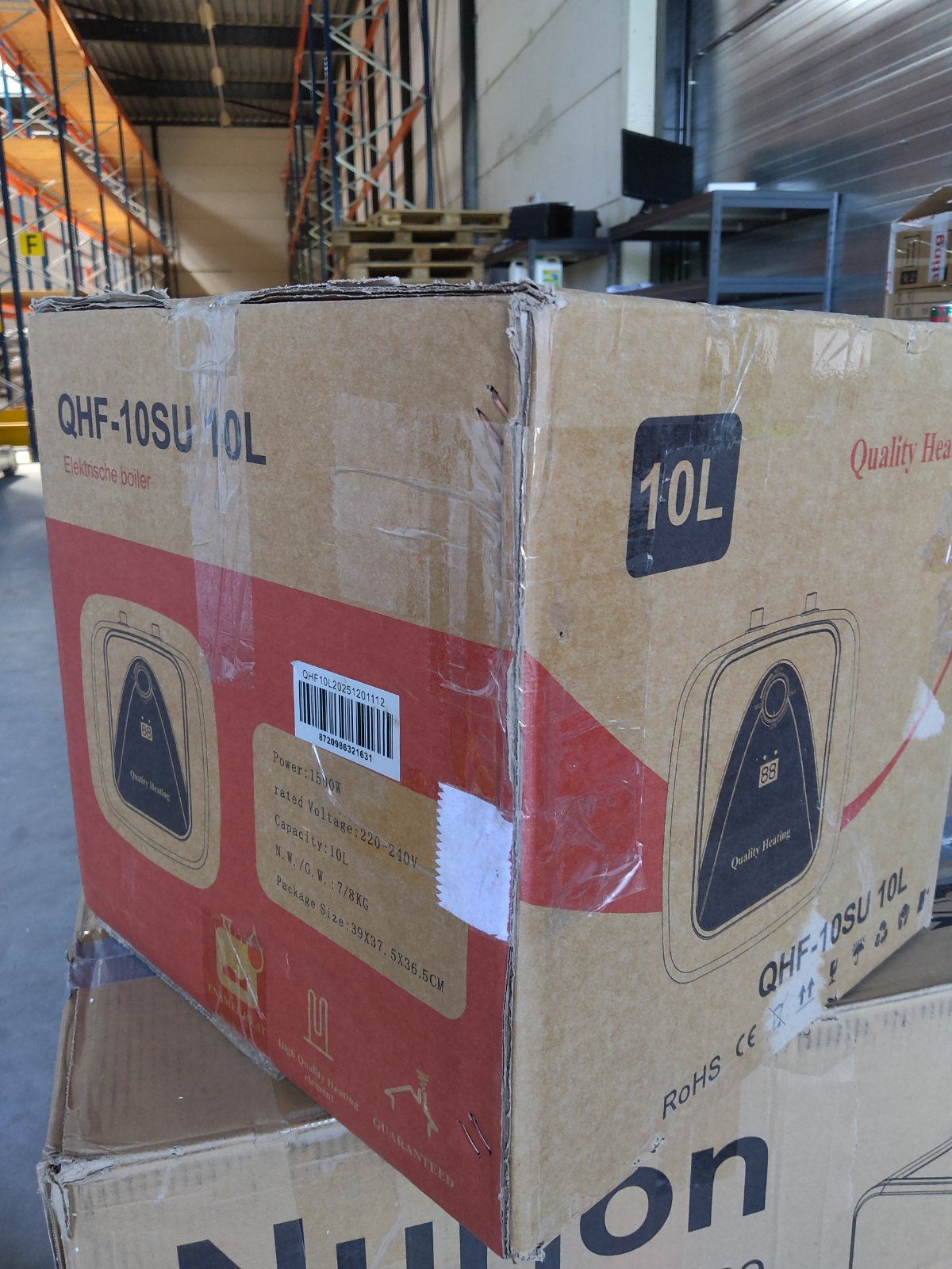 Zweite Wahl - 10 Liter Küchenboiler Extra Life Quality Heating - Default