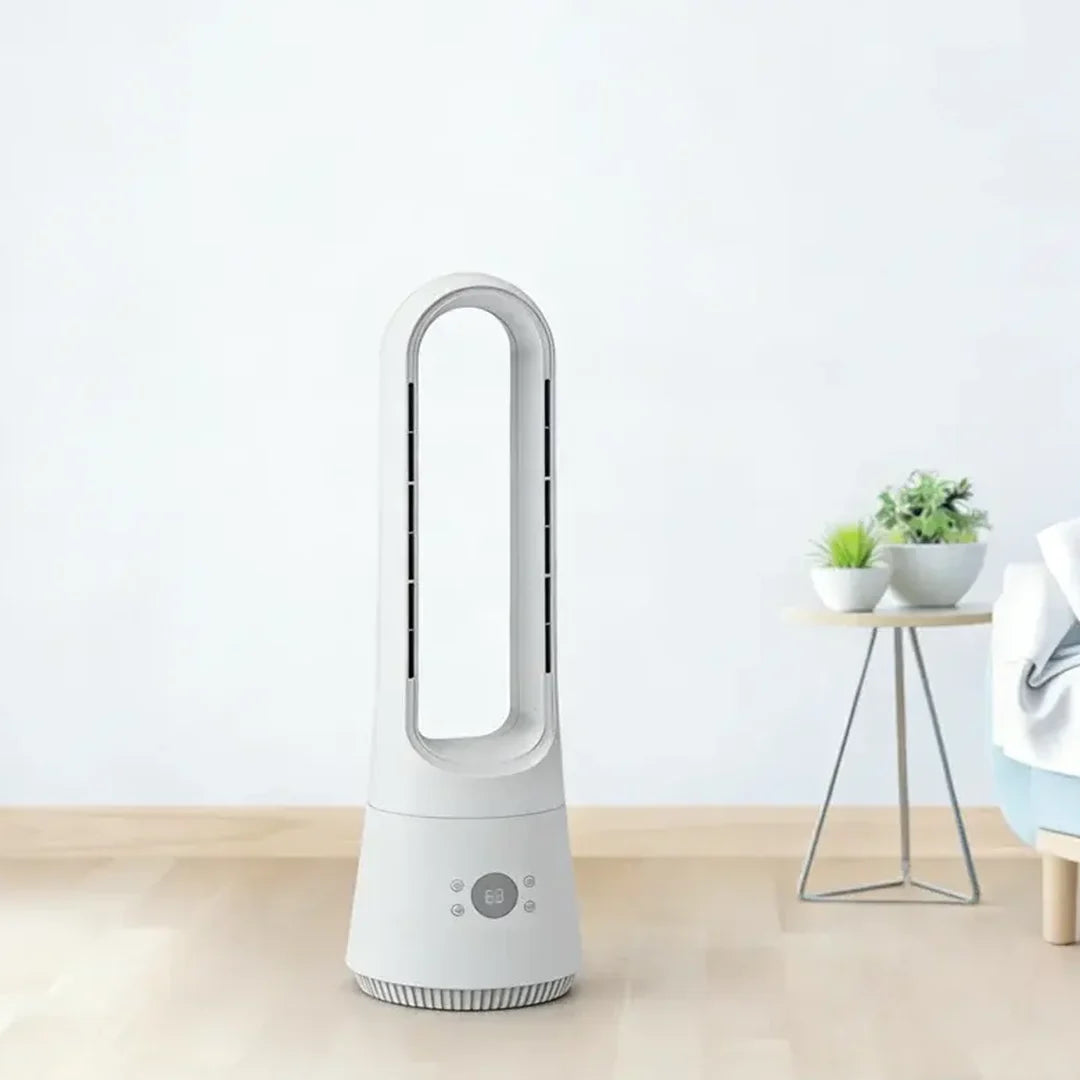 Design-Ventilator mit Fernbedienung, Timer und Aromafunktion