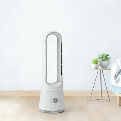 Design-Ventilator mit Fernbedienung, Timer und Aromafunktion