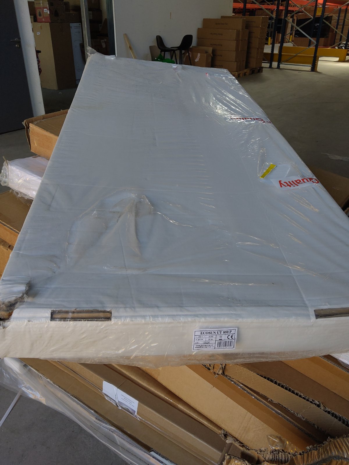Zweite Wahl - Ecosun P-Serie Infrarotpaneel 60 x 150 cm - 850 Watt - Default