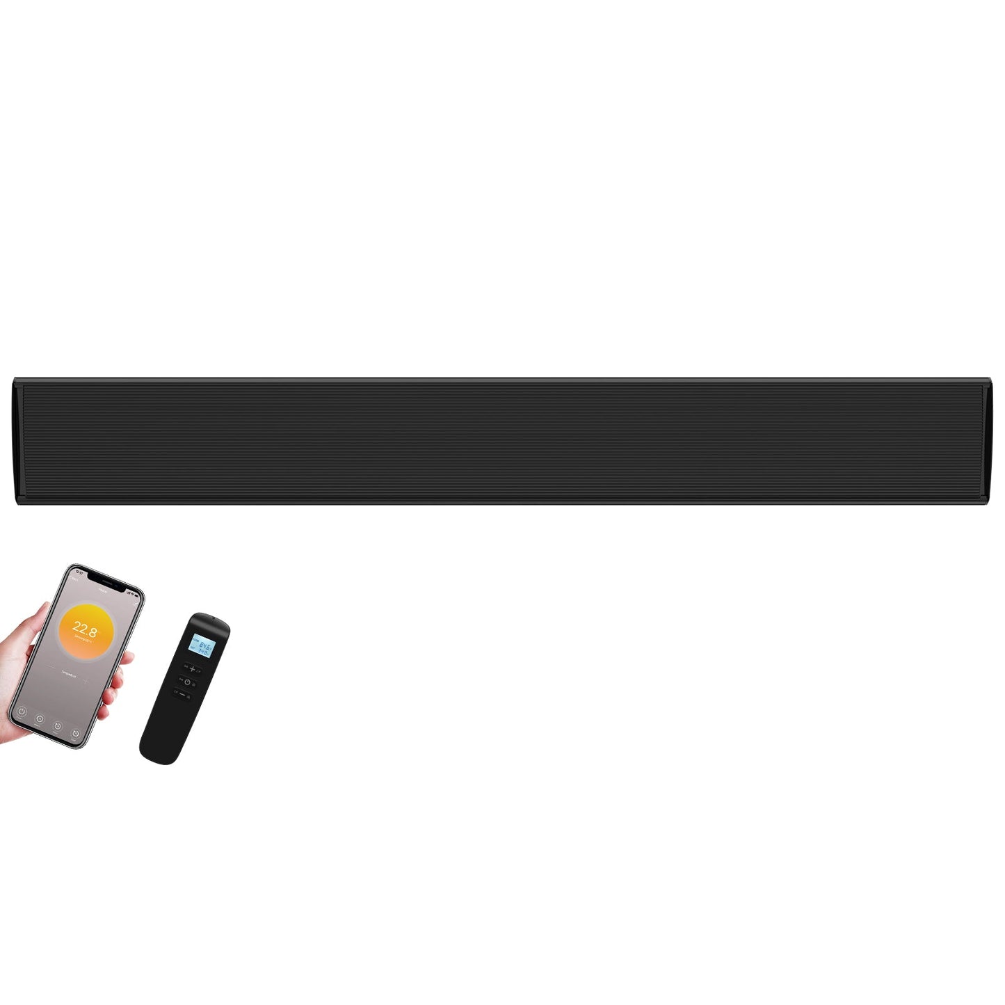 Infrarot-Terrassenheizstrahler Fireside Friend mit WLAN und Thermostat
