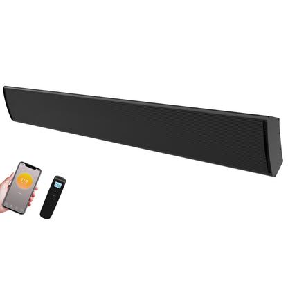 Infrarot-Terrassenheizstrahler Fireside Friend mit WLAN und Thermostat