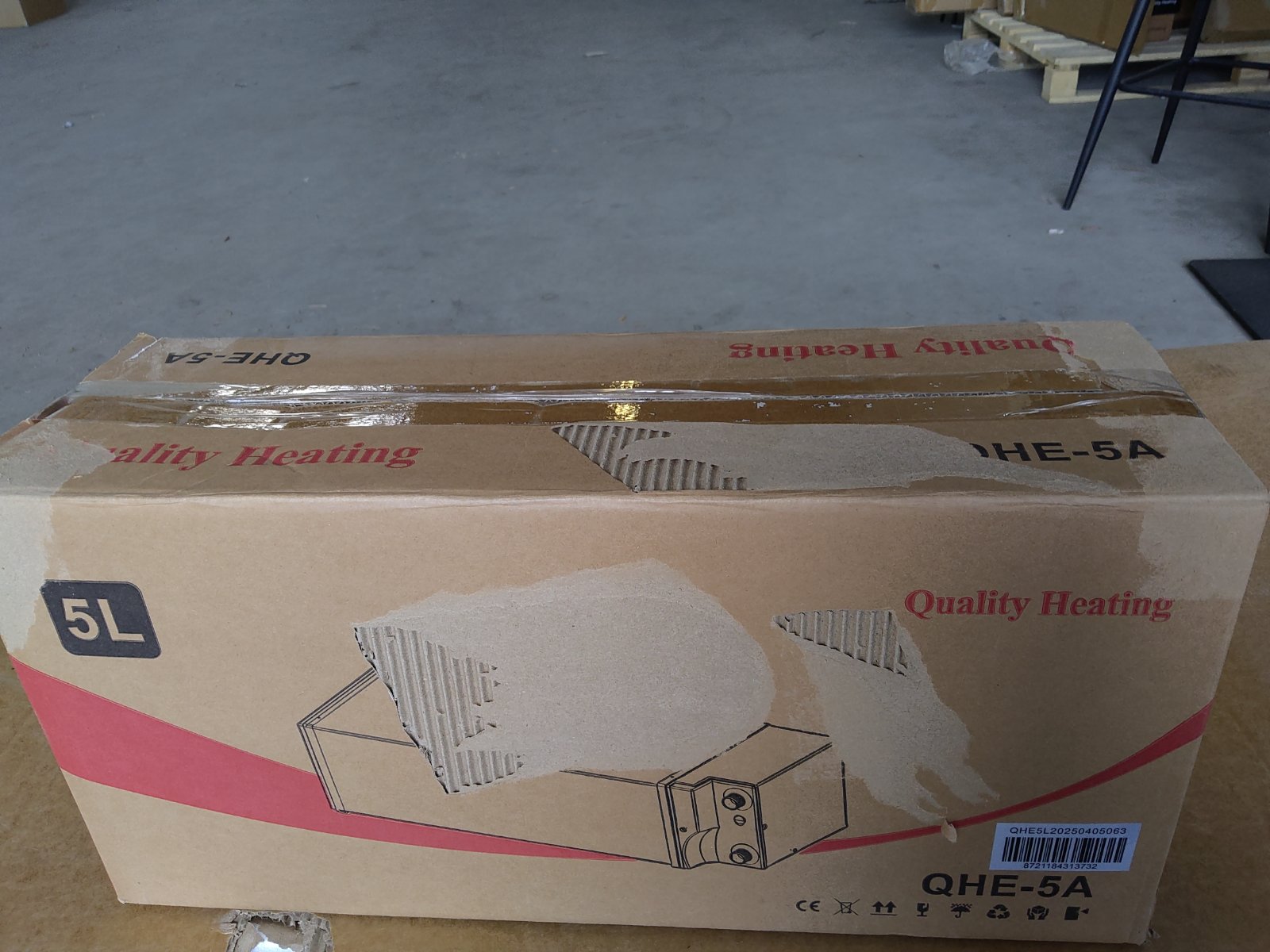 Zweite Wahl - Sockelboiler Küchenboiler 5 Liter 2.000 Watt Edelstahl QH-line - Default