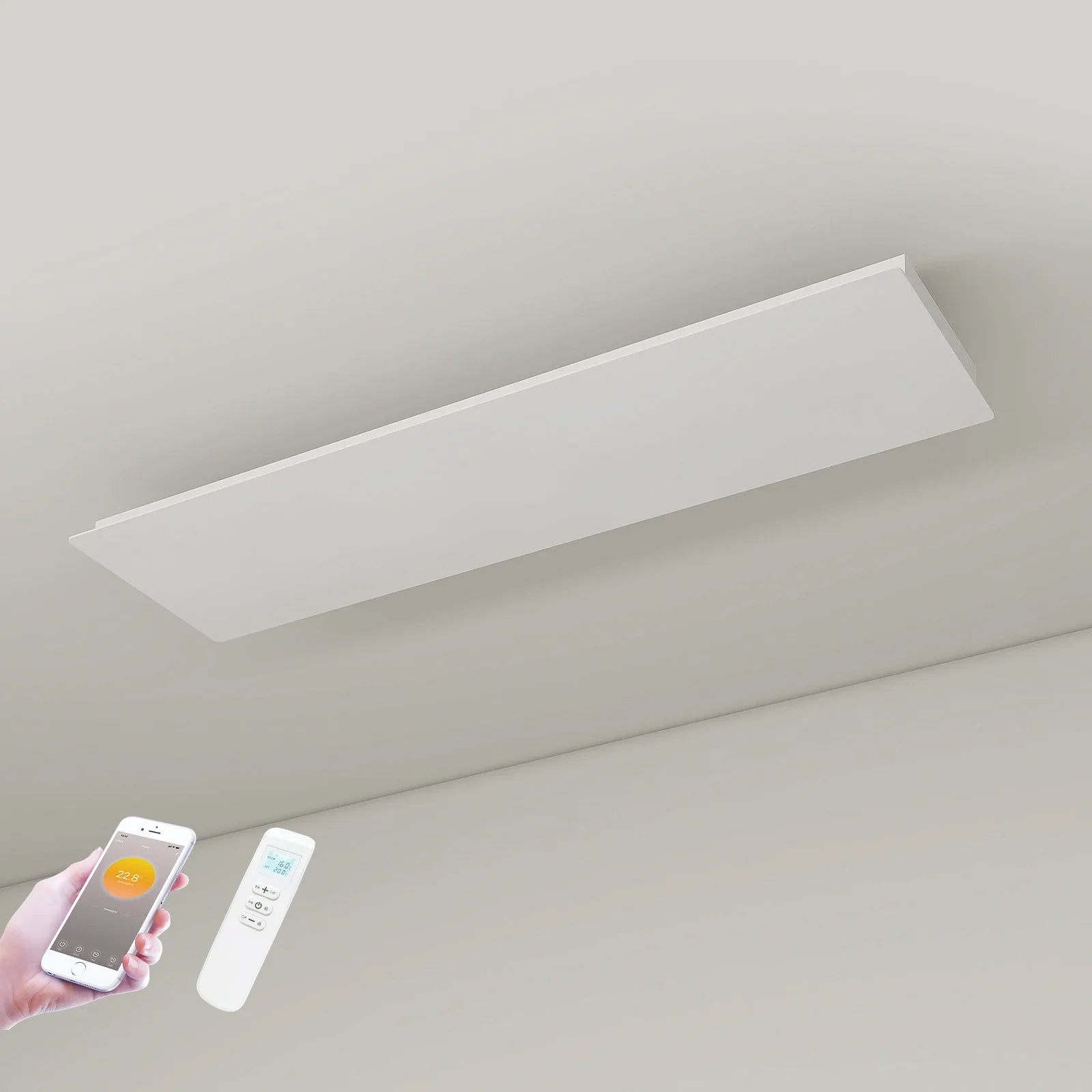 Zweite Wahl - QH-ThermoAura Serie Wifi Infrarotpaneel 1.150 Watt 87x33 cm - Default