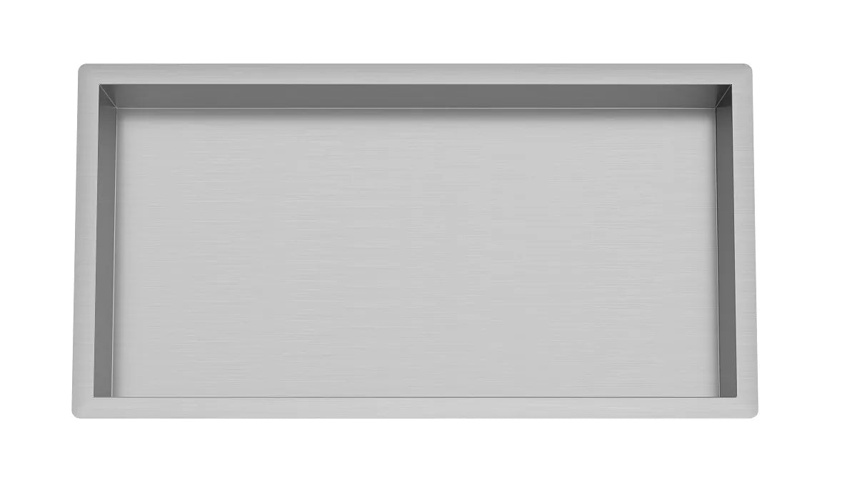 Zweite Wahl - Bad-Einbaunische ZenBay Edelstahl - ZenBay 60 x 30 x 10 cm