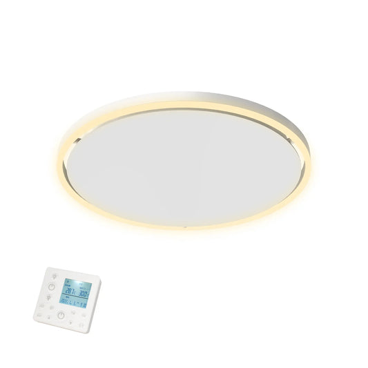 Zweite Wahl - QH-GlowRing Serie Infrarotpaneel mit LED-Beleuchtung 56 cm 750 Watt - Default