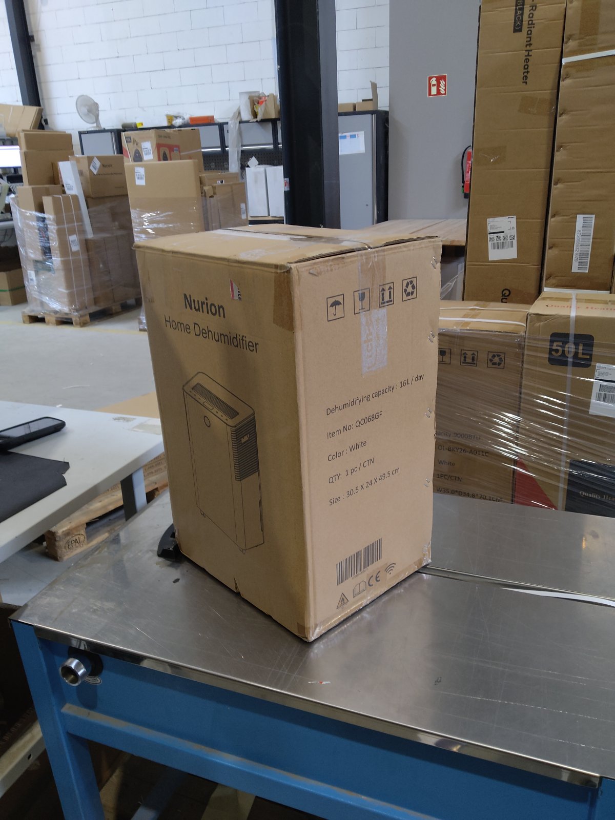 Zweite Wahl - Smarter Luftentfeuchter, kompakt, 16 Liter, WLAN, mit Kohlefilter - Default