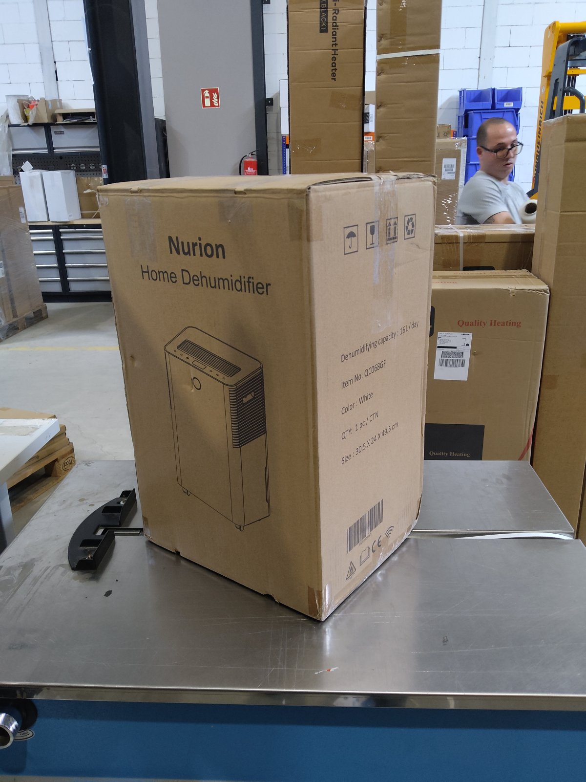 Zweite Wahl - Smarter Luftentfeuchter, kompakt, 16 Liter, WLAN, mit Kohlefilter - Default