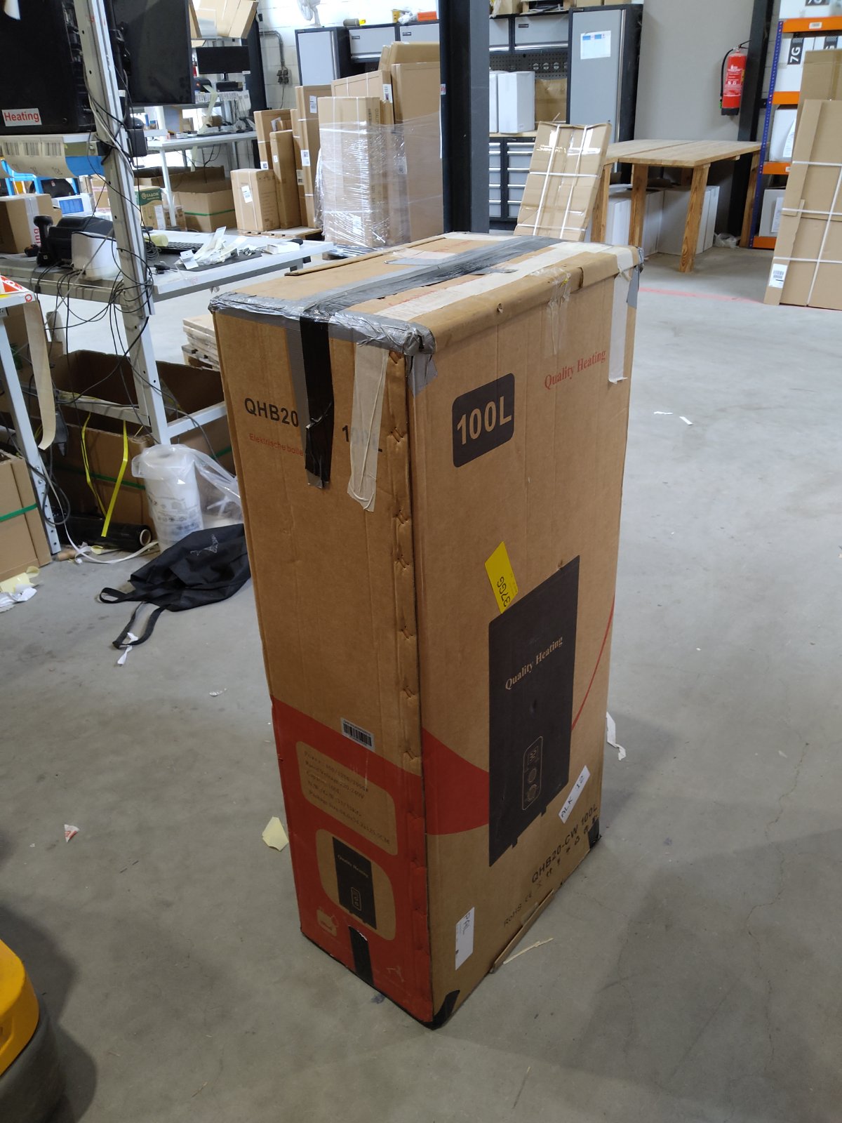 Zweite Wahl - 100 Liter QH Dual Elektro-Warmwasserspeicher mit mechanischer Bedienung - Default