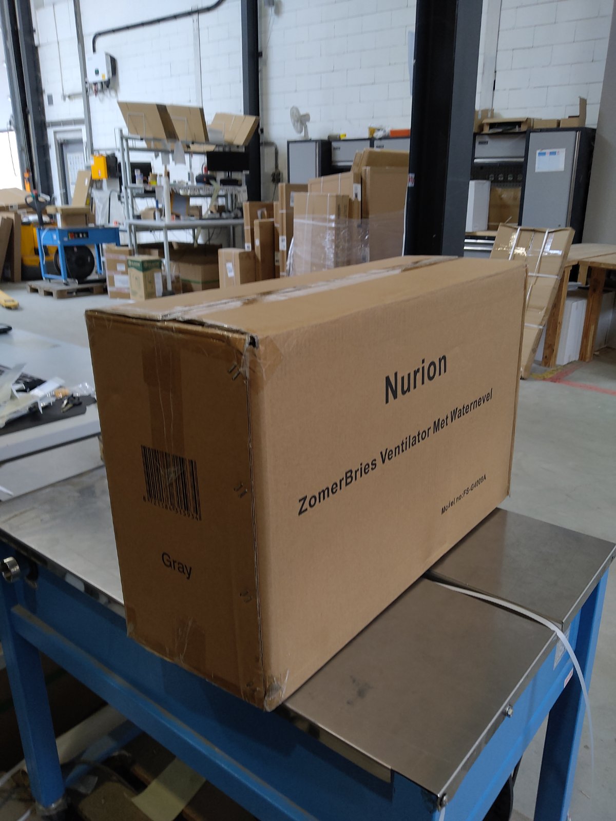 Zweite Wahl - Nebelventilator mit Fernbedienung, Timer und Luftbefeuchter - Nebelventilator 50W