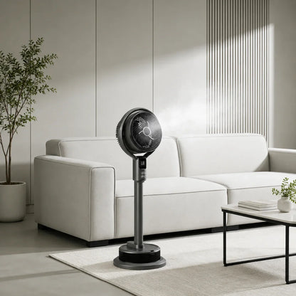 Zweite Wahl - Nebelventilator mit Fernbedienung, Timer und Luftbefeuchter - Nebelventilator 50W