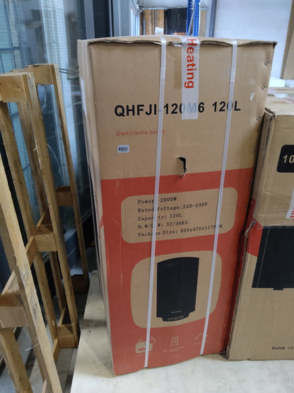 Zweite Wahl - 120 Liter QH Dual Elektro-Warmwasserspeicher mit digitaler Bedienung - 120 Liter QH Dual Elektro-Warmwasserspeicher mit digitaler Bedienung
