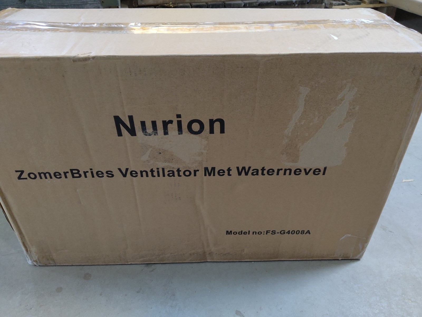 Tweedekans - Mistventilator met afstandsbediening, timer en luchtbevochtiger - Mist ventilator 50W