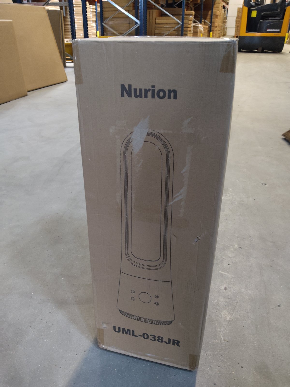 Tweedekans - Design ventilator met afstandsbediening, timer en aromafunctie - 25W