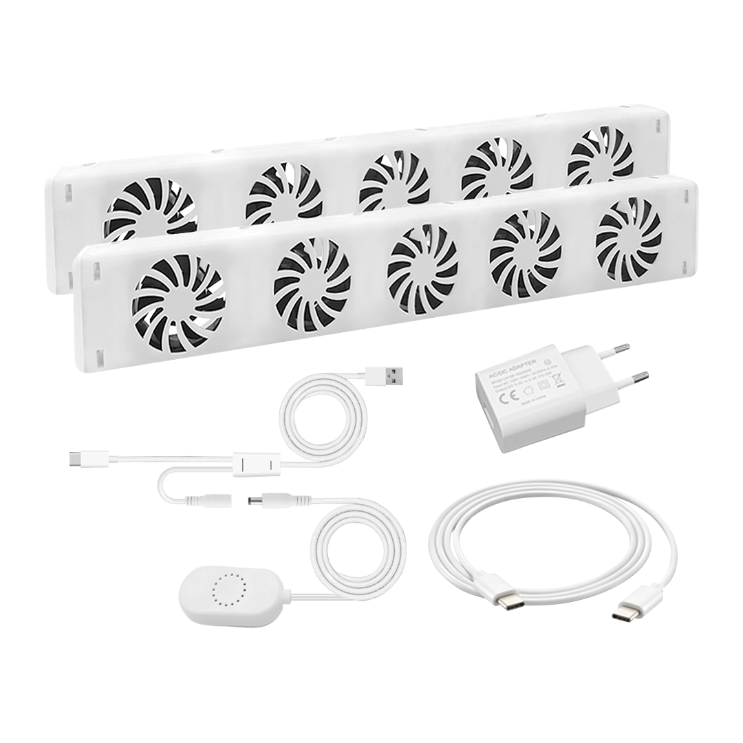 Zweite Chance - QH Turbo Booster Kühlerlüfter Duo-Set - Standard