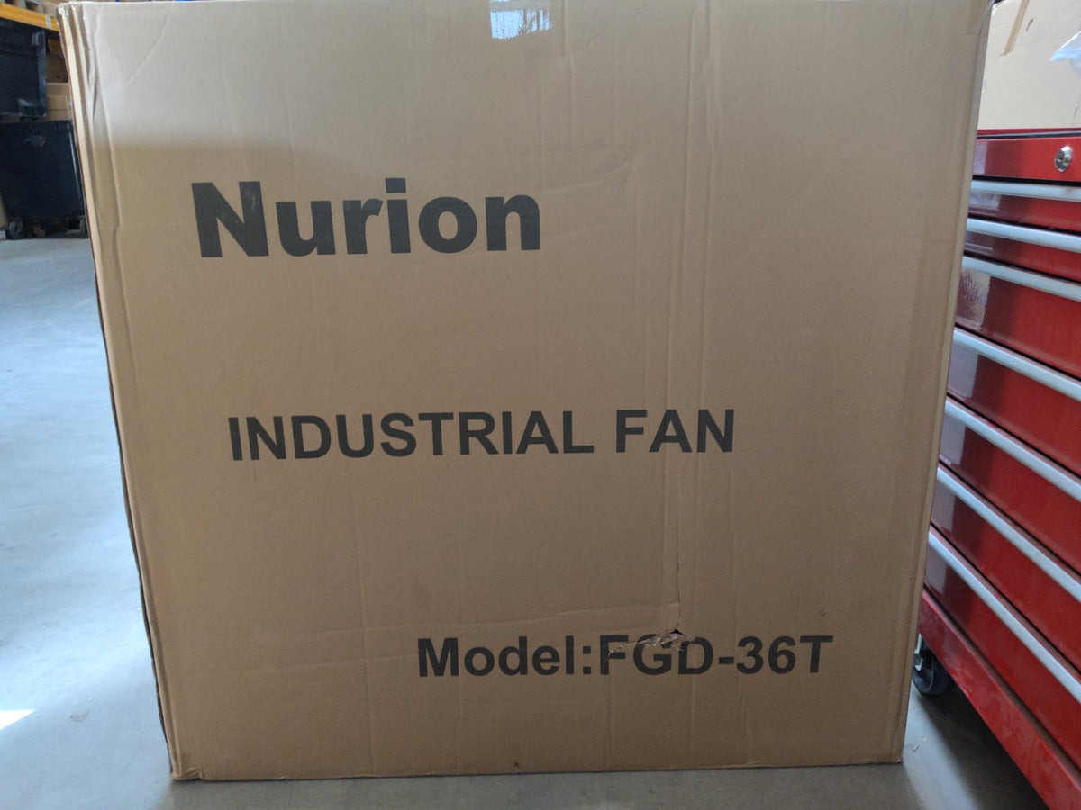 Tweedekans - Industriële verrijdbare ventilator 360W – 90 cm - Industriële ventilator 360W