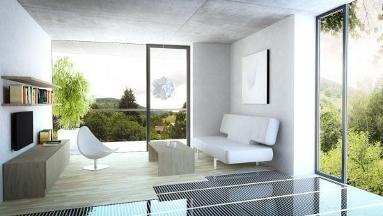 Infrarot-Heizfolie 100 cm - 100 Watt/m²