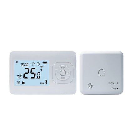 Wifi-Zeitschaltthermostat für Heizkessel (Zentralheizung), kabellos - Digital
