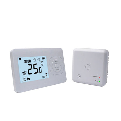 Wifi-Zeitschaltthermostat für Heizkessel (Zentralheizung), kabellos - Digital