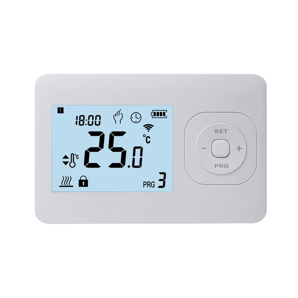 Wifi-Zeitschaltthermostat für Heizkessel (Zentralheizung), kabellos - Digital
