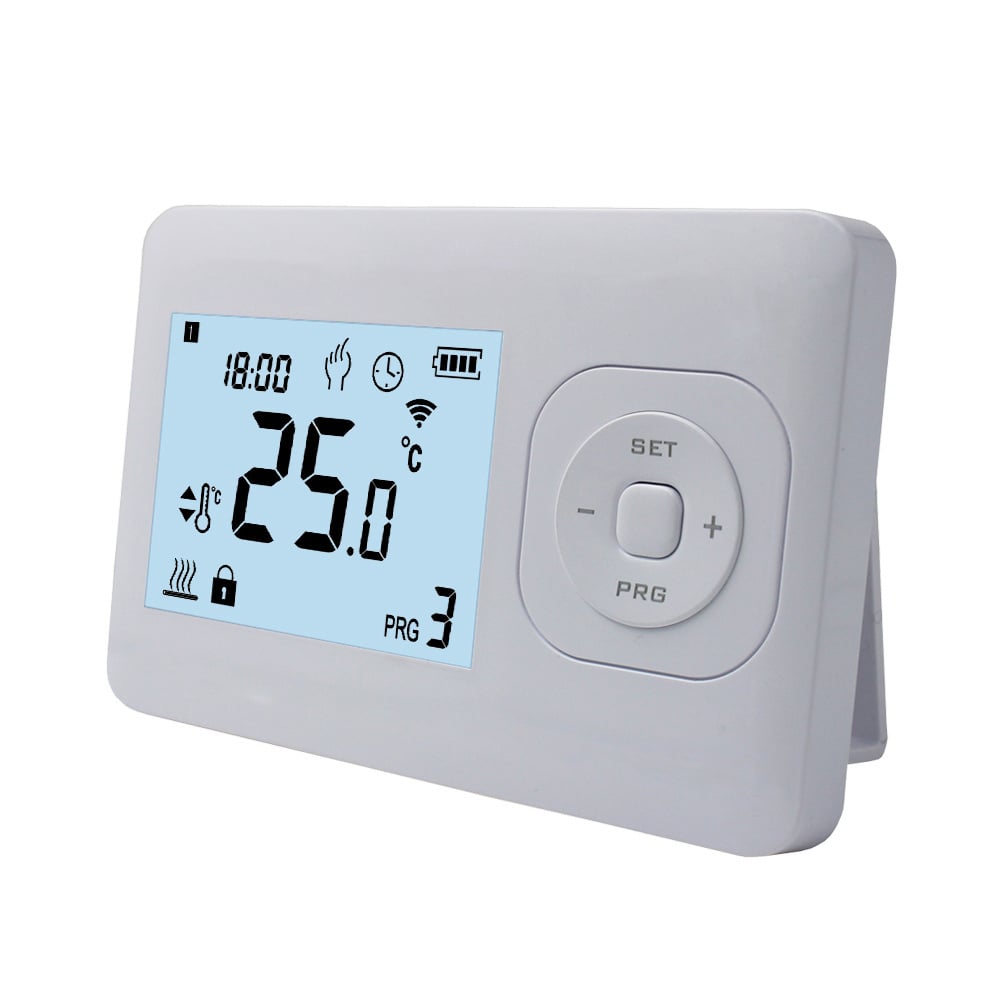 Wifi-Zeitschaltthermostat für Heizkessel (Zentralheizung), kabellos - Digital