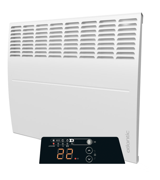 Elektroheizkörper Ecoflex Atlantic mit regelbarem Thermostat