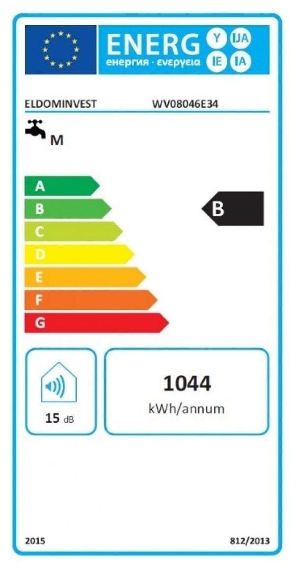 Eldom Elektrischer Wifi-Warmwasserspeicher 30 Liter 1,5 kW