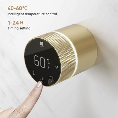 Elektrischer Handtuchheizkörper mit Thermostat