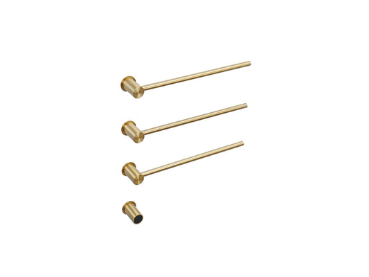 Elektrischer Handtuchheizkörper Gold mit Thermostat L-SR0003-T