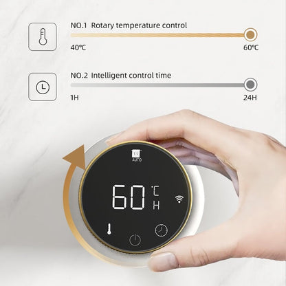 Elektrischer Handtuchheizkörper mit Thermostat