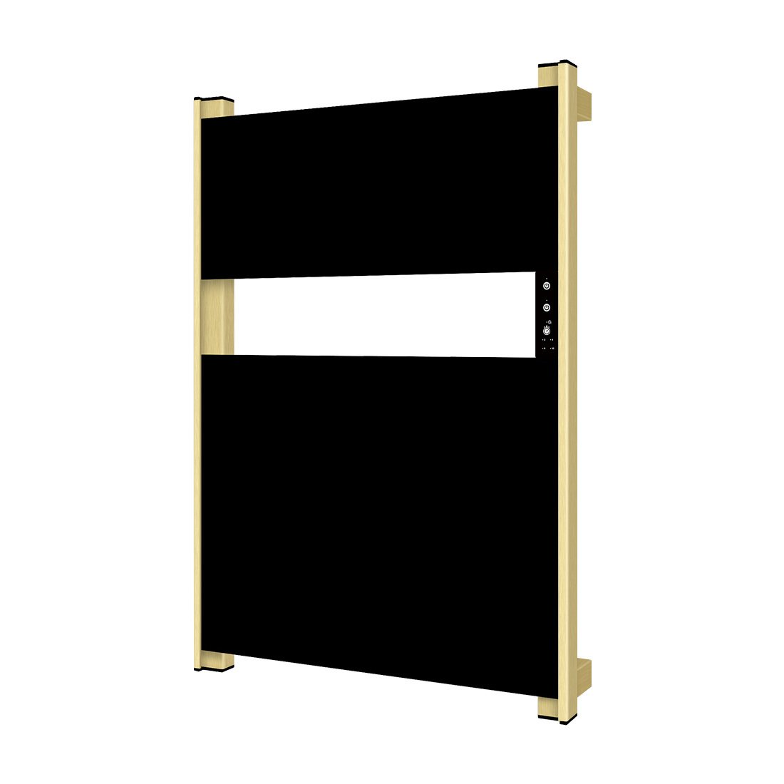 Elektroheizkörper Maverick 90 Watt Schwarz-Gold