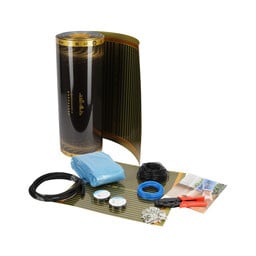 50 cm - 80 Watt/m² Infrarot-Fußbodenheizung ohne Thermostat