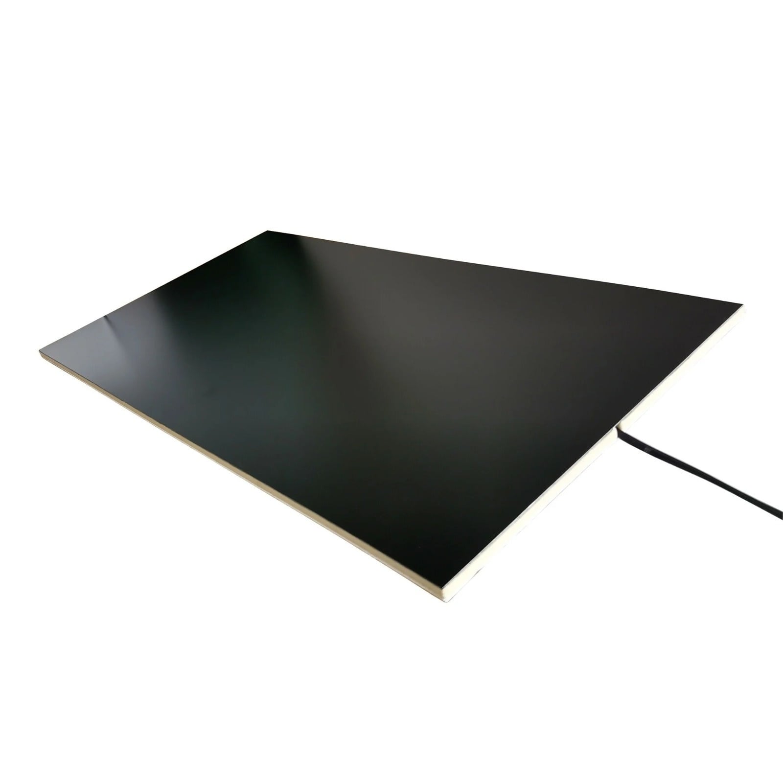 Infrarot-Schreibtischheizung Faserplatte selbstklebend 150 Watt inklusive Dimmer