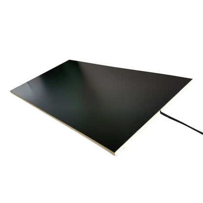 Infrarot-Schreibtischheizung Faserplatte selbstklebend 150 Watt inklusive Dimmer