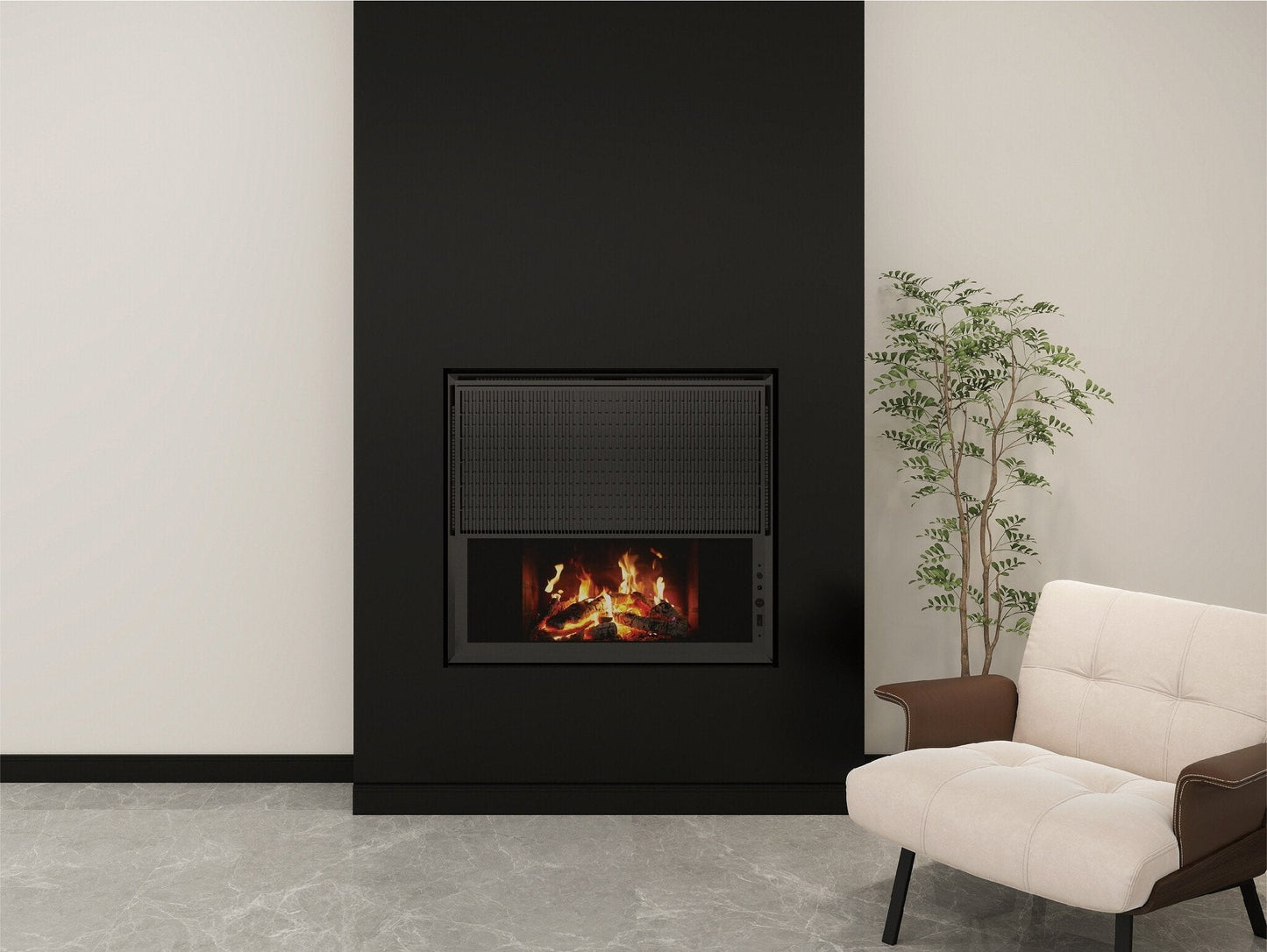 Infrarotpaneel Evolux Kamin LCD 1.700 W