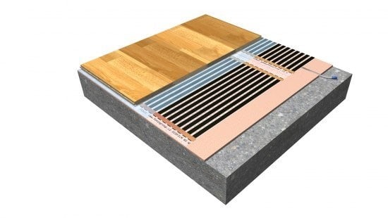Teppichheizung-Isolierung 3 mm XPS-Platte ISO74