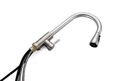 Küchenarmatur Nurion Silber mit Auslauf