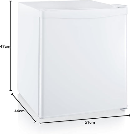 Mini-Kühlschrank Nurion - 40 L - Kleiner Kühlschrank - Freistehend - Kompakt - Weiß