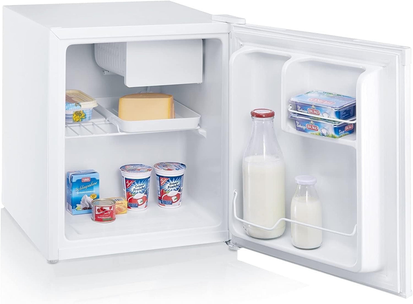 Mini-Kühlschrank Nurion - 40 L - Kleiner Kühlschrank - Freistehend - Kompakt - Weiß