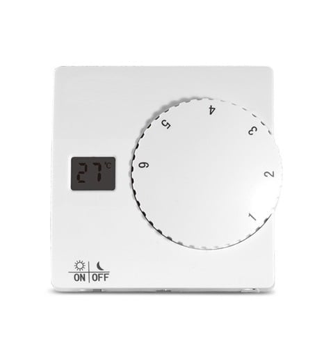 Einfaches Aufputzthermostat SAS816