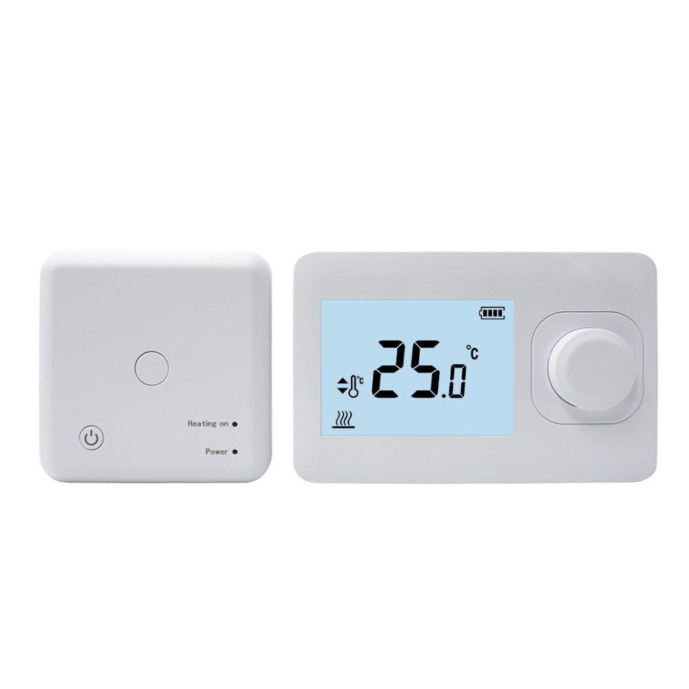 QH Einfaches kabelloses Basisthermostat, nicht programmierbar, Aufputz