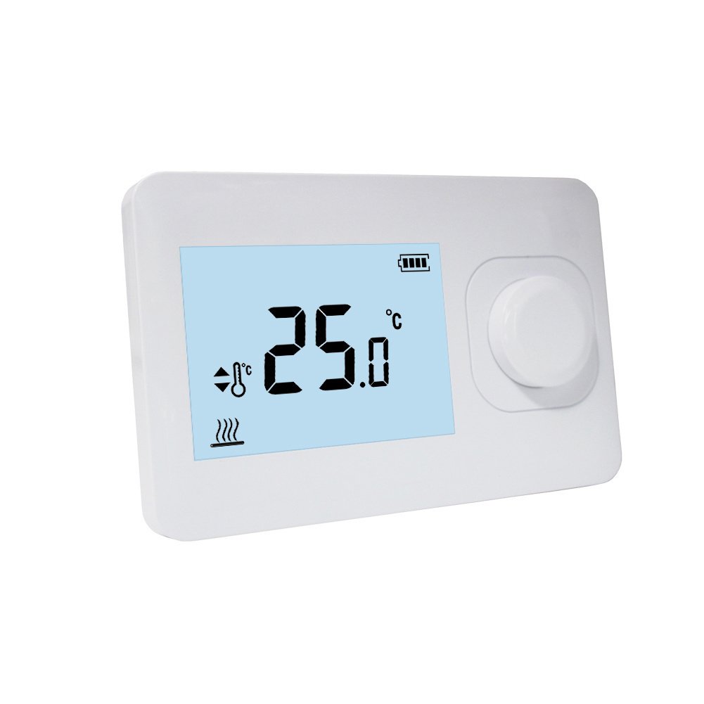 QH Einfaches kabelloses Basisthermostat, nicht programmierbar, Aufputz